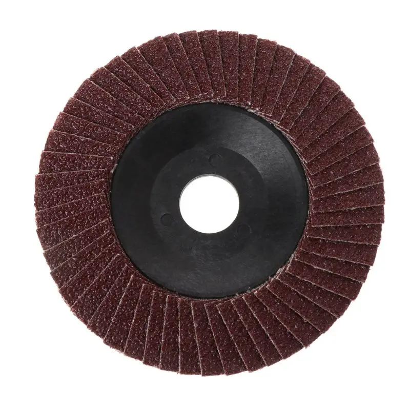 Абразивный 100 мм Полировочный шлифовальный диск быстрая замена шлифовальный лоскут диск для зернистости угловая шлифовальная машина 80 Зернистость