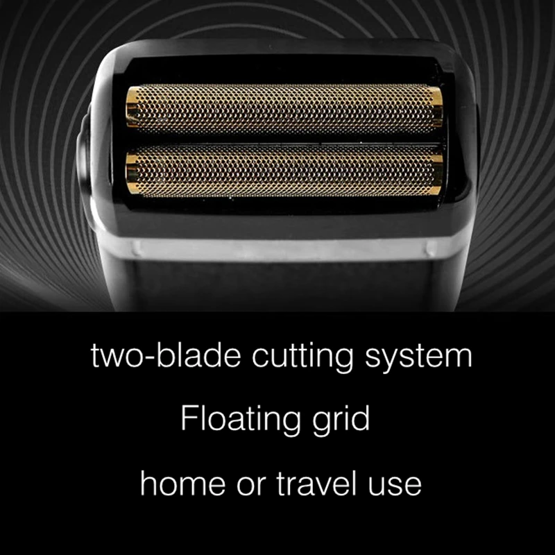 오리지널 케메이 강력 충전식 전기 면도기 남성용 대머리 면도기 세척 가능 전기 면도기 습식 건식