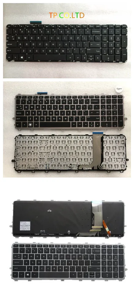 For HP Envy 15-j000 15-j100 15-j Laptop Keyboard US Backlit New 