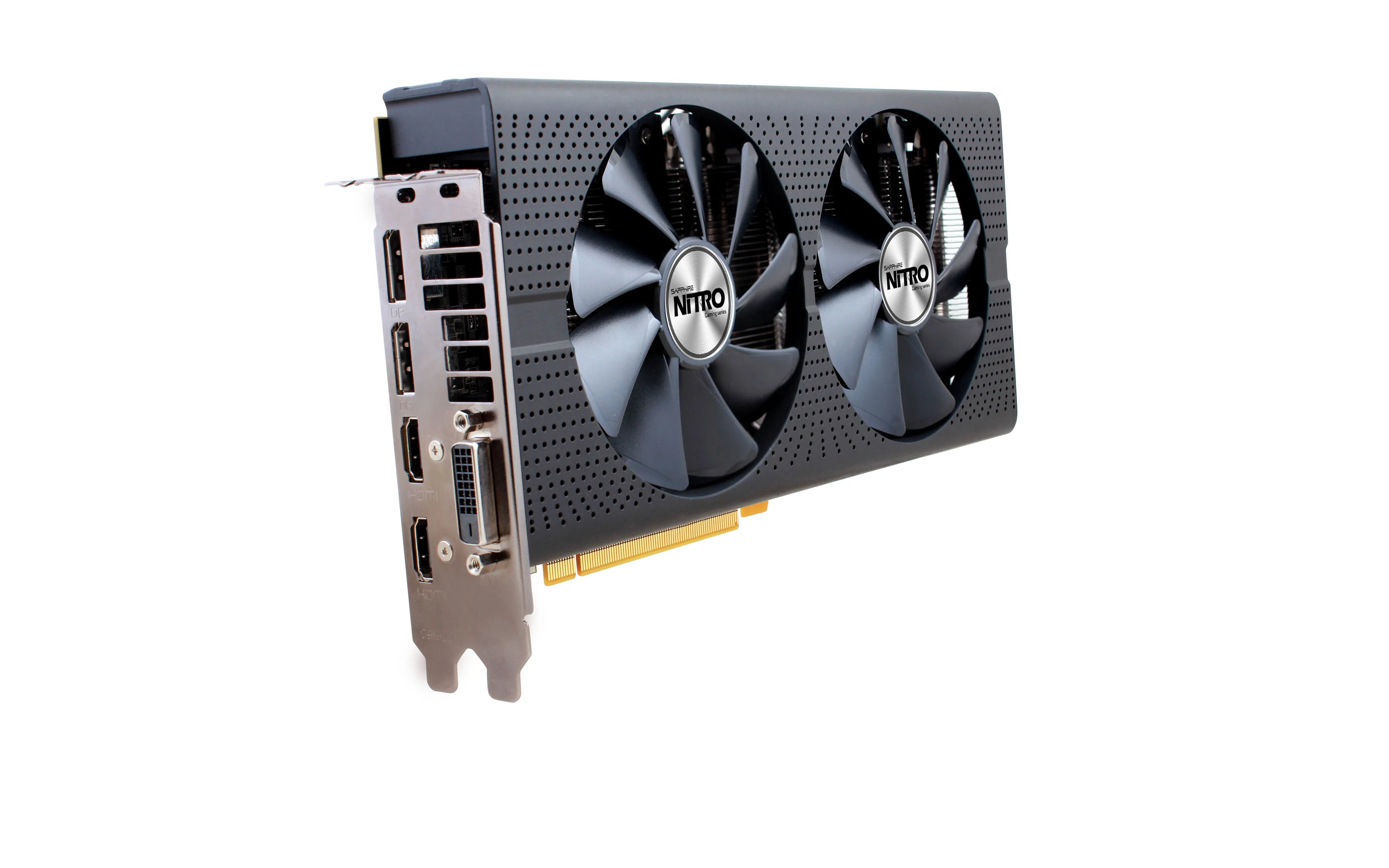 Б/у Sapphire RX 570 NITRO Oversea 4G GDDR5 256bits Dual Fan 2* HDMI+ 2* DP+ 1* DVI PCI-E 3,0X16