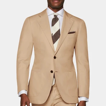 

Spring Autumn Luxury Men Blazer 2020 Casual Business Cotton Slim Fit Suit jacket Male Plus Size Blazer Masculino