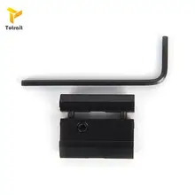 Тактический 11 мм до 22 мм военный ласточкин хвост для Вивера Пикатинни Алюминиевый адаптер. 22 cal винтовка пистолет оснастки в рельсе адаптер Аксессуары