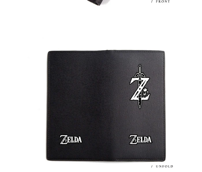 The Legend of Zelda Wallet Cool Men Long Purse Breath of the Wild Wallets Boys Children Gifts (10)