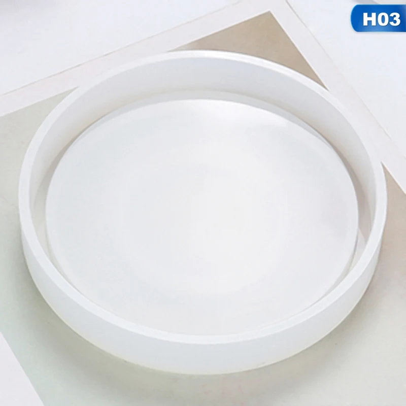 Силиконовые формы DIY чашки коврик ручной работы формы ремесла эпоксидной смолы геометрическая форма шестиугольная квадратная круглая термальная Прямая поставка