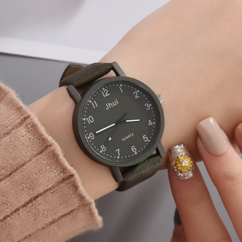 Лидирующий бренд женские часы модные кожаные Наручные часы женские часы подарок zegarek damski Relojes Mujer