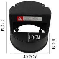 Aixiangru-Movable 2-Step Ladder,Footstool with Wheels,Removable Stepladder,Black Foot Stool,Shop Use, Domestic Use 3