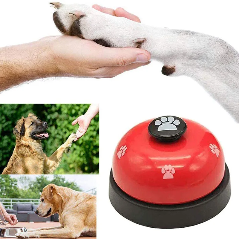 Pet Training Bells Dog Cat Training Eating Communication Press Call Bell Puppy Toilet Potty Training Interactive Toy-5