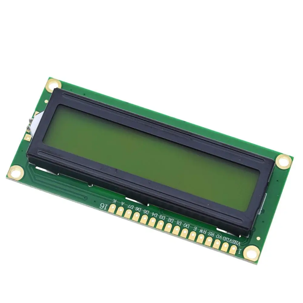 LCD1602 GREEN Модуль ЖКД синий зеленый экран IIC/igc 1602 для arduino 1602 lcd UNO r3 mega2560 lcd 1602 lcd 1602+ igc - Цвет: LCD1602 GREEN
