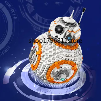 

35020 2069pcs Star series Wars TDiminutive BB-8 Droid Robot Training Building Blocks Bricks Kids Toys Christmas gift 05128