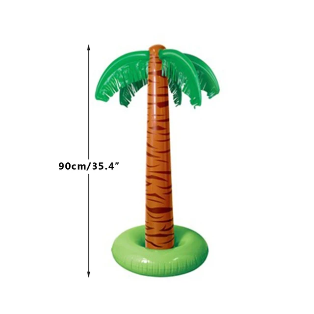 90cm Inflatable Tropical Palm Tree Pool Beach Party Decor Toy Outdoor Supplies 1