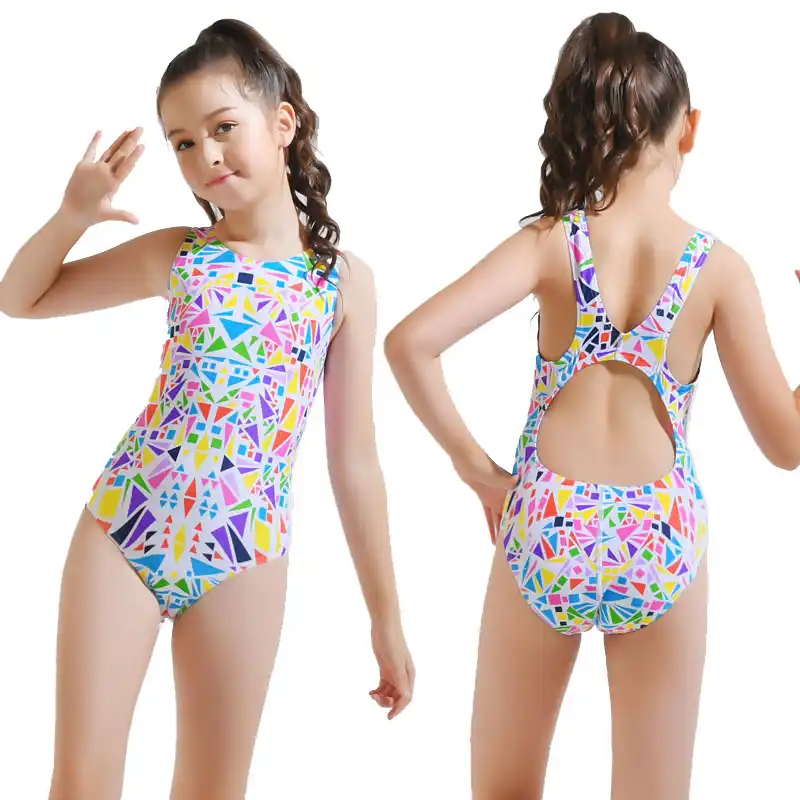 新しい子供の水着ワンピース水着少女プロの水泳スーツ水着女の子ビーチスポーツスーツ Children S One Piece Suits Aliexpress