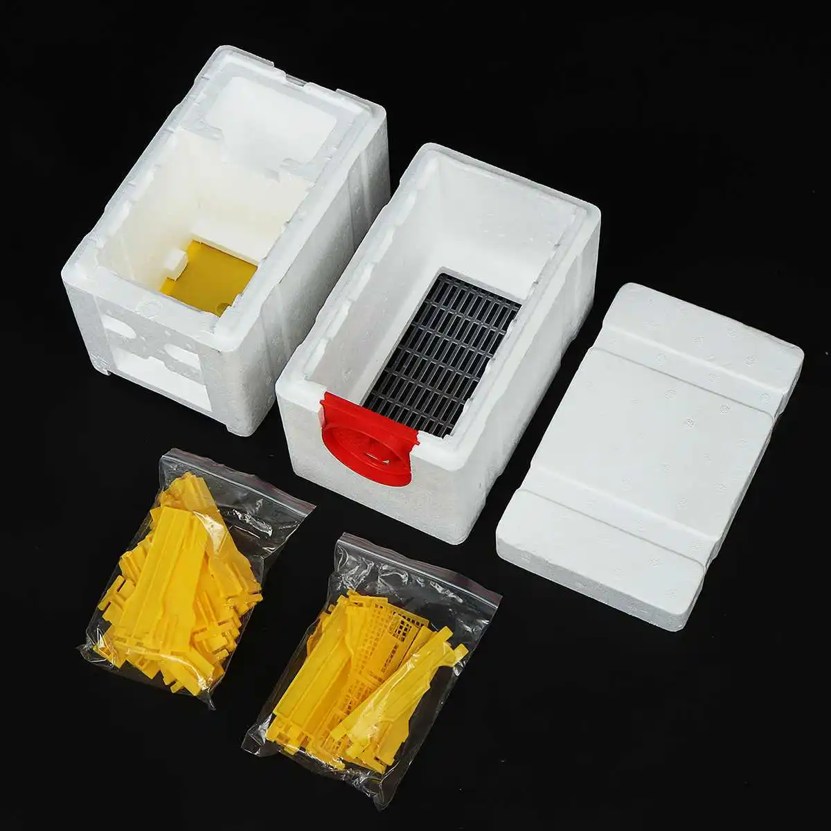 

Harvest Bee Hives Box Foam Beekeeping King Box Pollination For Bee Pollination Beekeeping Equipment Tool Home Hive House Case