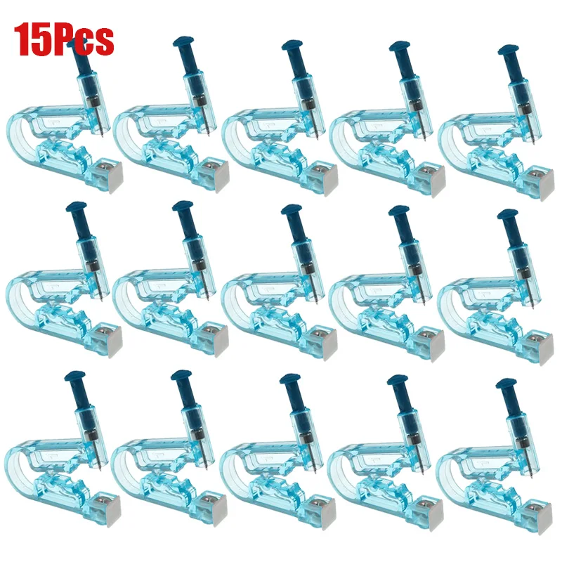 5/10/20PCS Ear Piercing Gun Kit Disposable Disinfect Safety Earring Piercer Machine Studs Nose CLip Body Jewelry Piercing Tools 