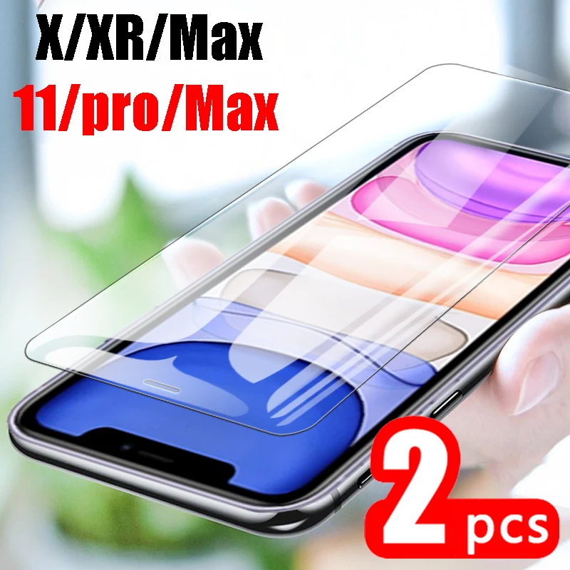Бронированное Защитное стекло для Apple iPhone 11 pro max x xs xr закаленное защитное экрана i