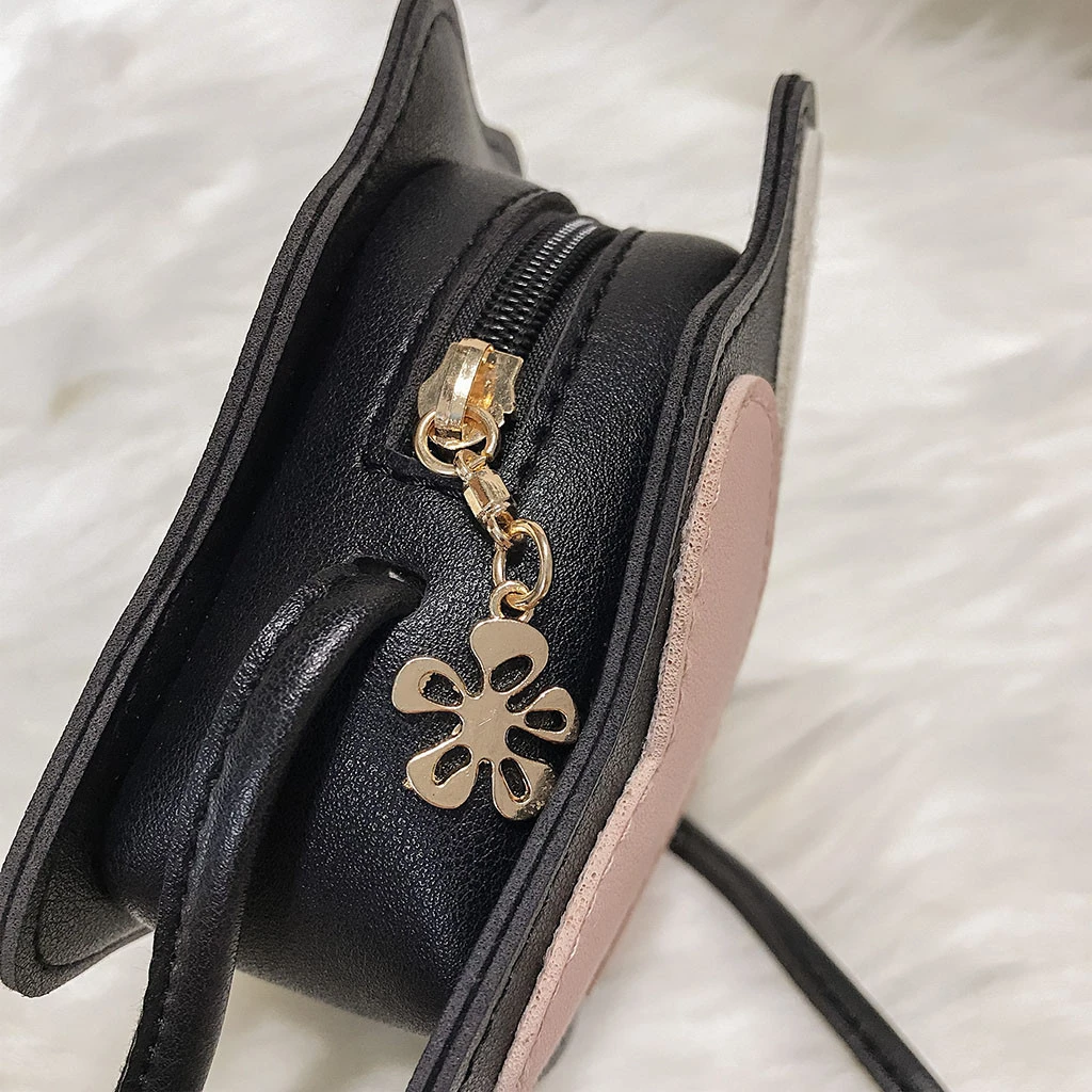 2019 Girl Backpacks Coin Purse Handbag Children Wallet Small Kids Shoulder Handbag Crossbody Purse Money Baby Heart Bags 823