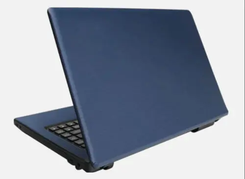 Наклейка для ноутбука, наклейки из углеродного волокна, Защитная крышка для hp Pavilion x360 14-DH0014TX 14" - Цвет: Blue Brushed