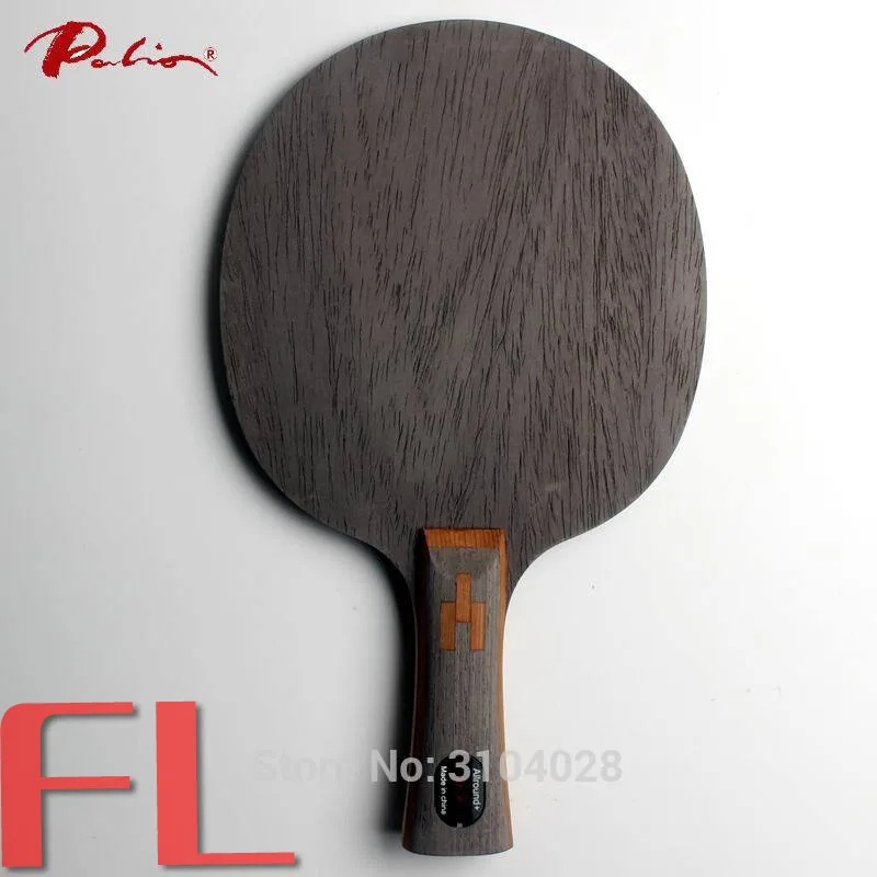 FL long handle Palio официальный V-2 V2 для настольного тенниса balde carbon+ Ti blade быстрая атака с петлей с высоким упругий стол Теннисная ракетка полый - Цвет: FL long handle