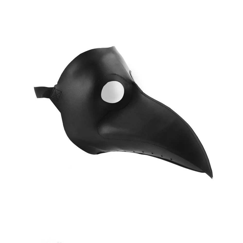 Vintage Steampunk Plague Doctor Masks PU Leather Birds Beak Masks Gothic Masquerade Ball Masks Halloween Cosplay Props (3)