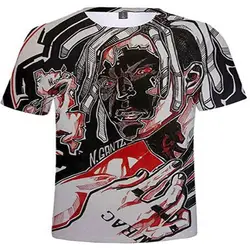 XXXTentacion Футболка мужская футболка 3D Принт футболки Топы в стиле хип-хоп тройник музыкальный Рэппер футболки хип-хоп рэп Мужская футболка