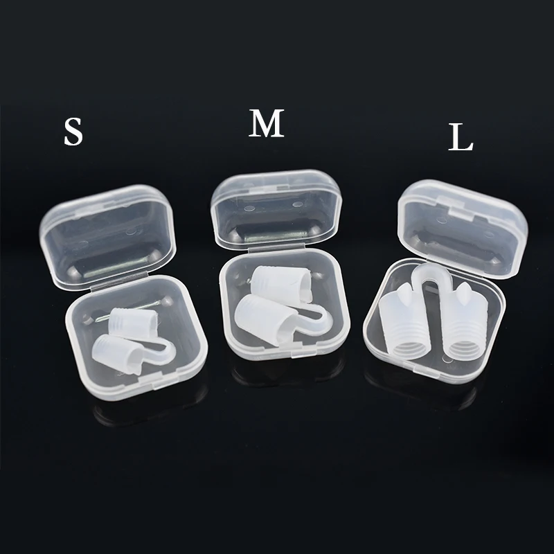 Snore Stopper Silicone Anti snoring Nasal Dilator Anti Snore Device Nose Clip Sleep Aid Equipment Stop Snoring CPAP