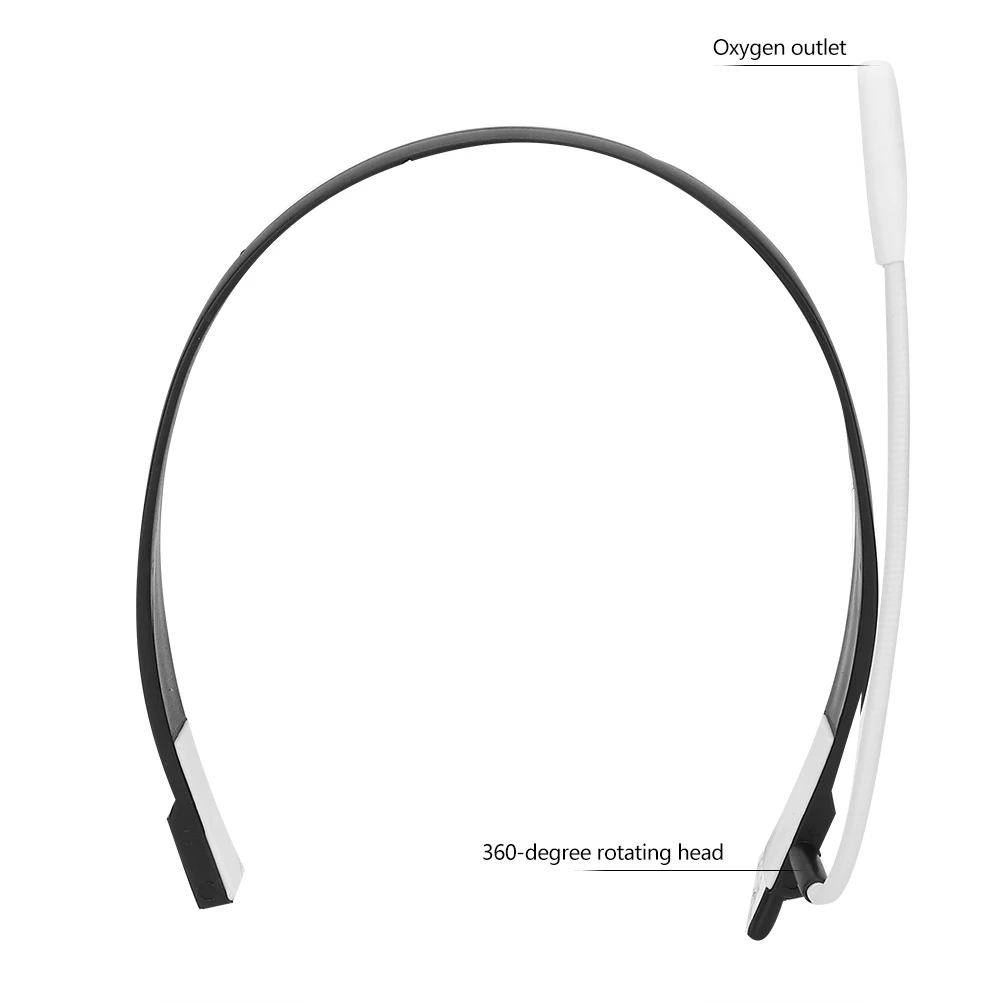 Description Picture 2 of item1Pc Plastic Household Oxygen Inhaler Ergonomic Comfortable Rotatable Connecting Head Hygienic Oxygen Generator Machine Accessory