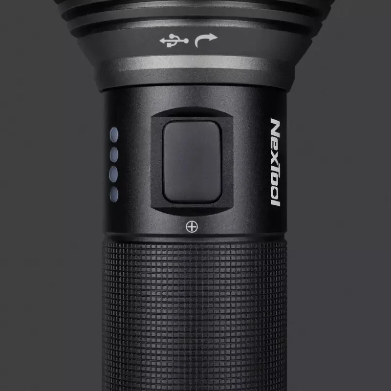 Nextool Rechargeable Flashlight 5000mAh 2000lm 380m 5Modes IPX7 Waterproof LED Light Type-C Seaching Torch For Camping Outdoor portable flashlight