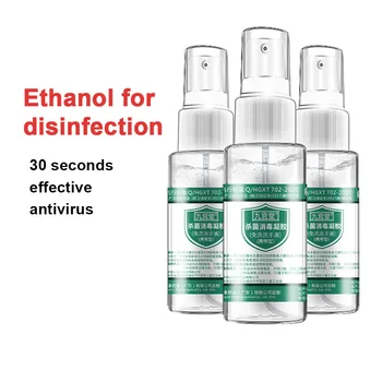 

100ml Hand Cleaner Spray with Alcohol Formula Wash Free Hand Wash Spray Portable Hand Cleaning for Daily & Travel Health Care