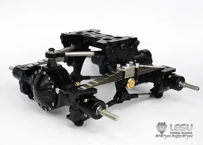 LESU X-8002-A металлическая задняя подвеска Набор для 1/14 Tmy RC грузовик оси DIY Модель TH02086