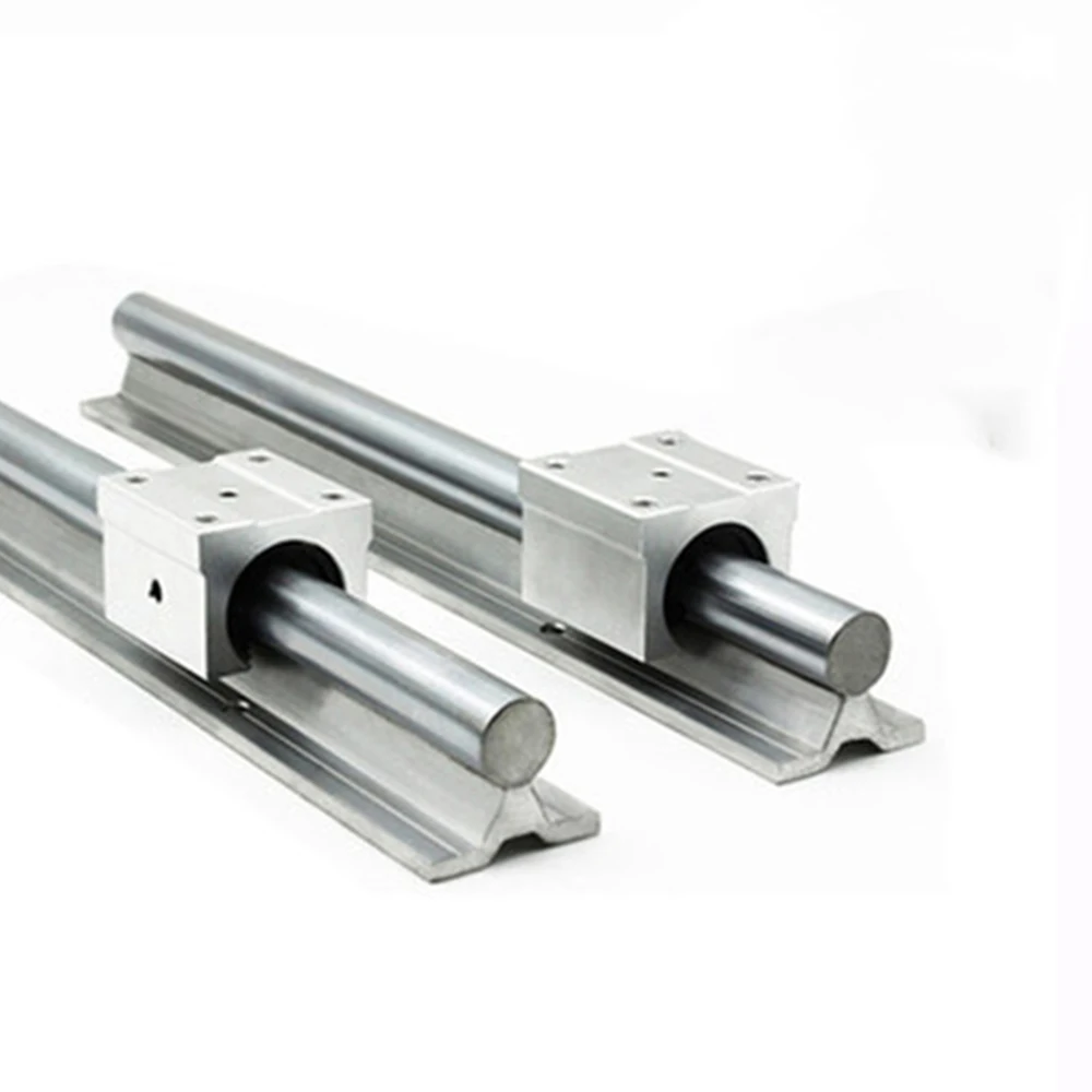 US $221.85 SBR12 16 20 linear guide Rail 300 600 700 mm  ballscrew set SFU1605  350 600 750 mm  BKBF12 CNC parts