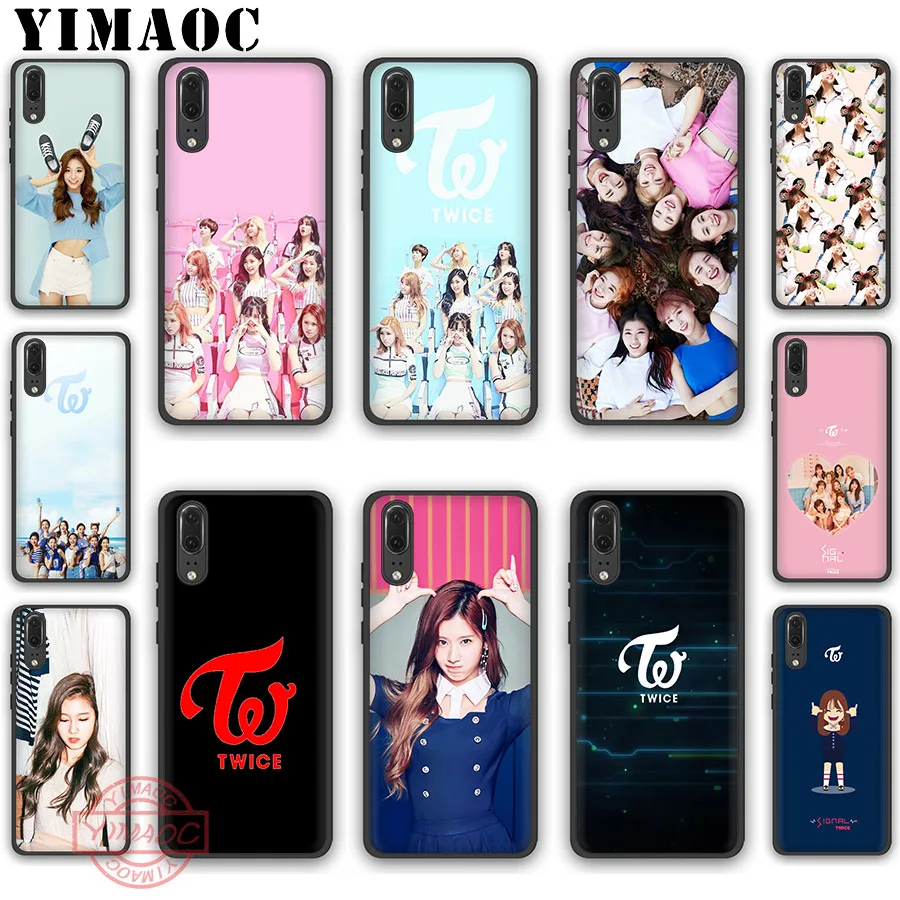 YIMAOC двойная полоса Sana Мягкий силиконовый чехол для Huawei P Smart Z Plus Y6 Y7 Y9 Prime 2018 2019 |