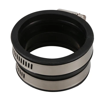 

Rubber Carburetor Boot Flange W/Clamps Fits Can-Am for Bombardier Ds 650 2000-2007