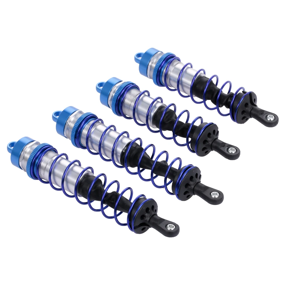 

4pcs Metal 1:8 RC Car Shock Absorber Damper Spare Parts for JLB HSP DHK HPI Redcat LRP Hobao ZD Racing Hongnor DF-Model RC Car