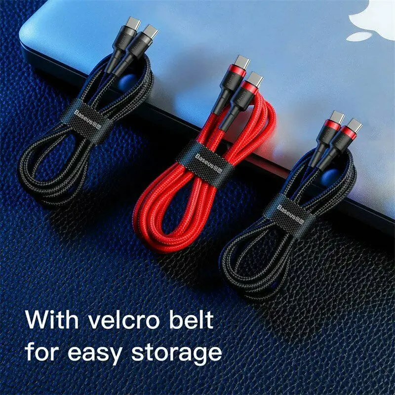 Baseus usb type C кабель для USB samsung S10 Xiaomi телефон с помощью USBC PD Быстрая зарядка зарядное