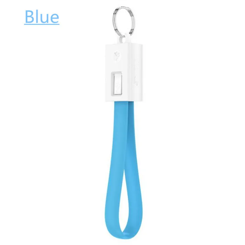 Short Mini Keychain USB Cable Fast Charging Wire Micro USB C Type C For iPhone iPod Android Charger Data Sync Charge Cables Cord iphone charger adapter Cables