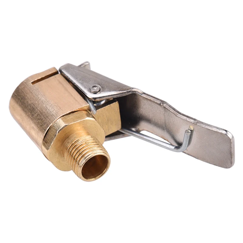 Car Truck Brass Air Pump Chuck Tyre Valve 8mm Clip Clamp Connector Adapter Accessories For Compressor | Автомобили и мотоциклы