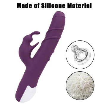 Rotating Rabbit Vibrators For Women Masturbator Clitoris Licks Vaginal G Spot Massager Ripple Dildos Female Sex Toys Erotic Shop 4