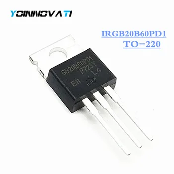 

10pcs/Lot IRGB20B60PD1 IRGB20B60 GB20B60PD1 TO-220 IC.