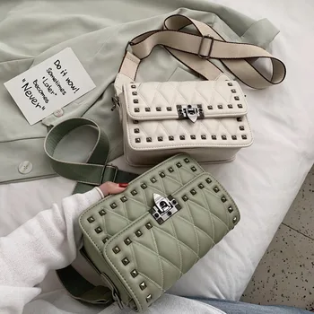 

Brand Original Design Handbag Fashion Bag 2020 New Versatile Broadband Messenger Bag Fashion Square Bag