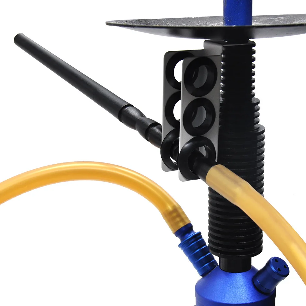 

2*Pieces 3 Holes Sheesha Hookah Small Hookah Hose Handle Mouthpiece Holder For Big Shisha Hookahs Chicha Narguile Accessories