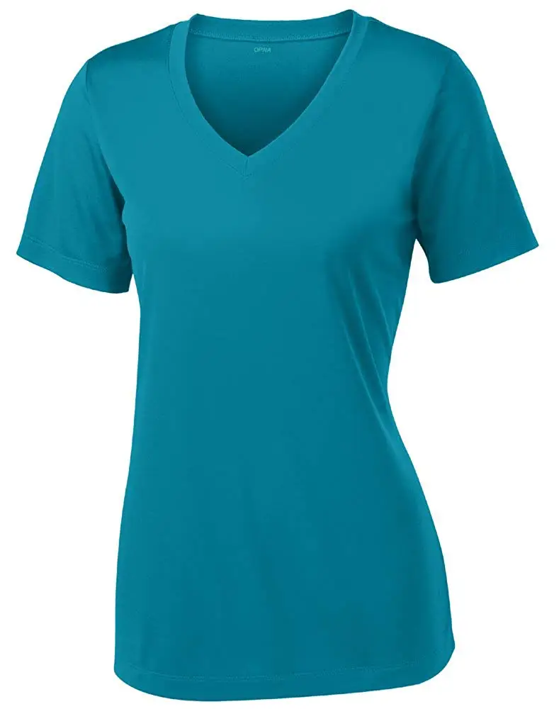 

ALW755 Women's Short Sleeve Moisture Wicking Athletic Shirts Sizes XS-4XL Short Short Short