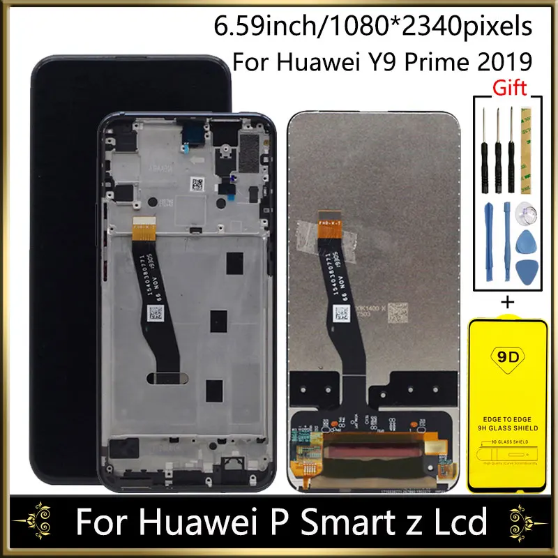 ЖК-дисплей AAA + для Huawei P Smart Z STK-LX1 дисплей сенсорный экран сборка Y9 Prime 2019 |