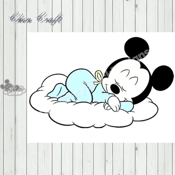 

Metal Cutting Dies Sleepy mouse Stencil For DIY Scrapbooking Photo Album Embossing Paper Cards Crafts Die Cuts