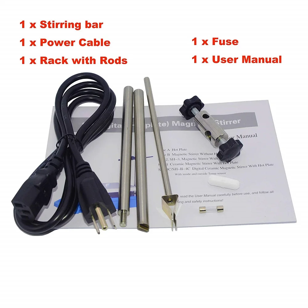 SH-2-Hot-Plate-Magnetic-Stirrer-Mixer-Dual-Control-with-1-inch-Stir-Bar-110V-220V (1) - 副本