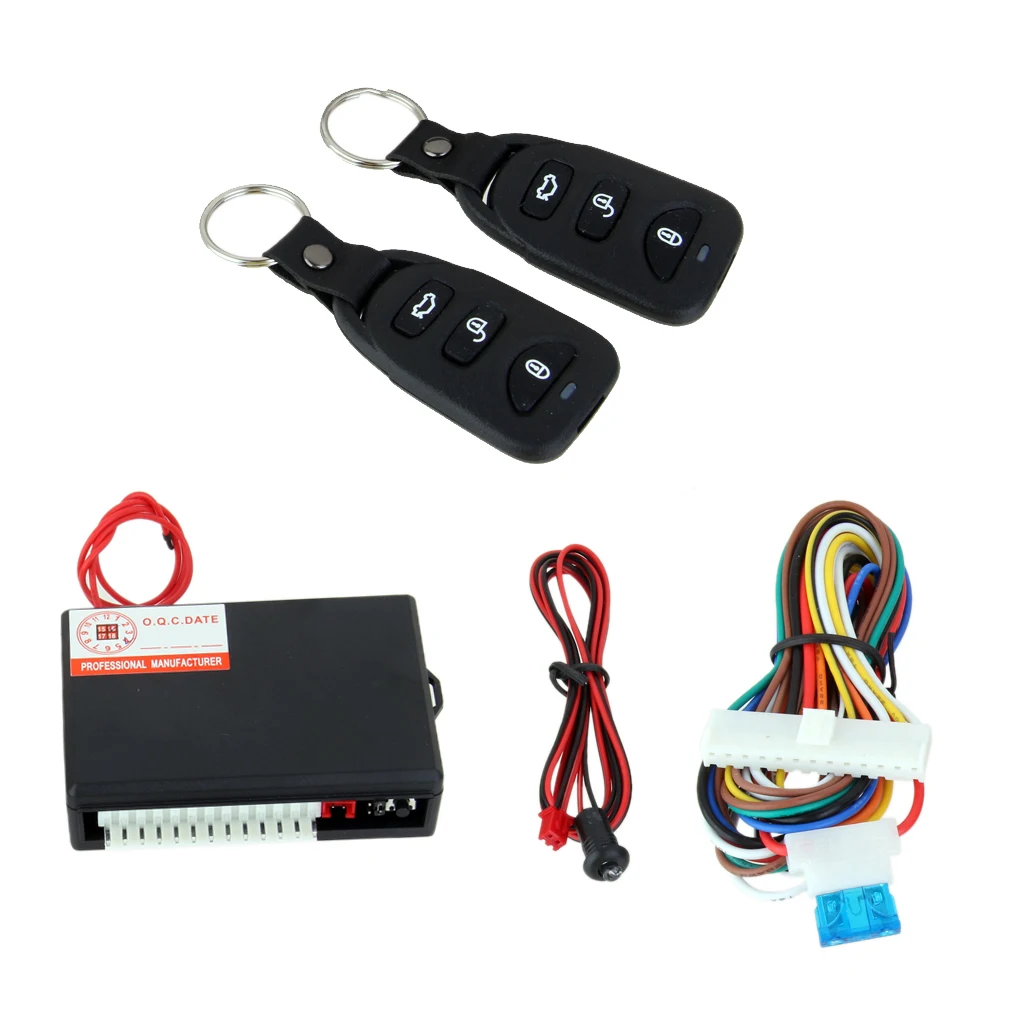 

Universal Car Door Lock Vehicle Keyless Entry System Auto Remote Central Kit with Control Box