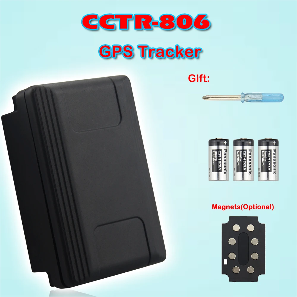 Gps+ LBS GSM Магнитный gps трекер CCTR-806 слежения за автомобилем-устройство Портативный долгий срок службы Низкая потеря батареи отслеживание мобильным приложением