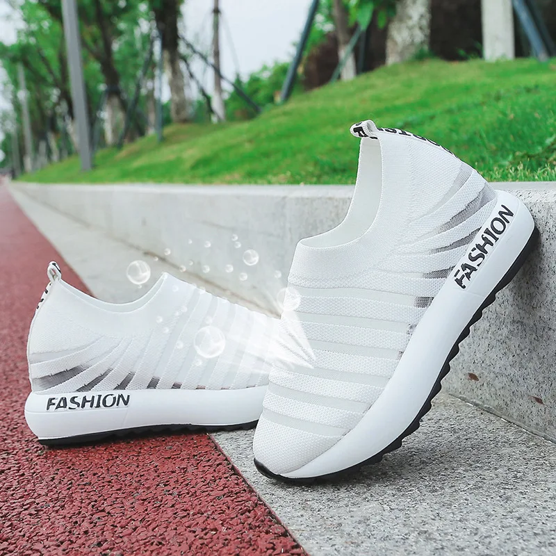 

Slip-on Mesh Shoes Women's 2019 New Style Summer Sports WOMEN'S Shoes Punched Sheet Surface Flat Versatile Casual Students Shoe