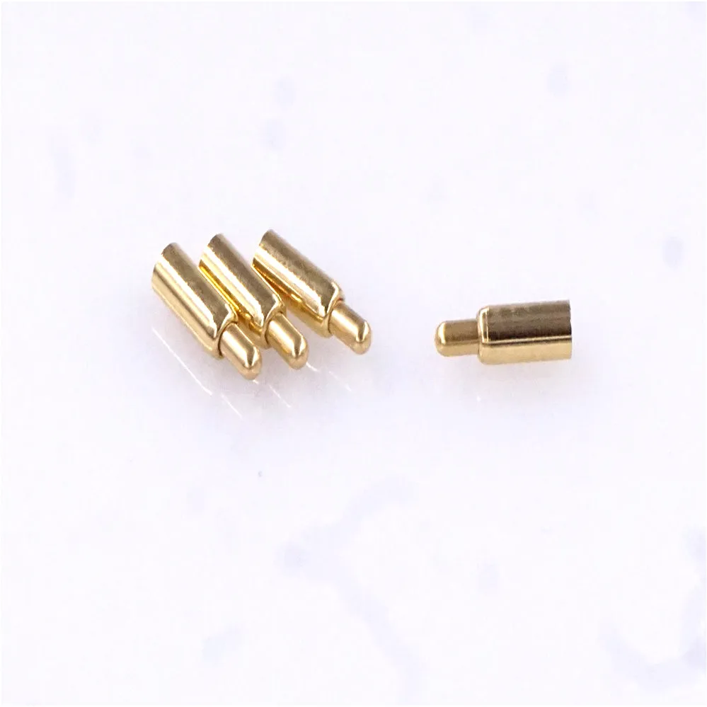 10 шт. миниатюрный пружинный контакт Пружинные контакты SMT/SMD Разъем Диаметр 1,5 мм Высота 3 3,5 4 4,5 5 5,5 6 6,5-7-8-9-10 мм для поверхностного монтажа PCB прямое