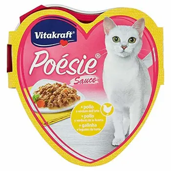 

Vitakraft Poesie Salsa Pollo y Verduras, lata 85 gr