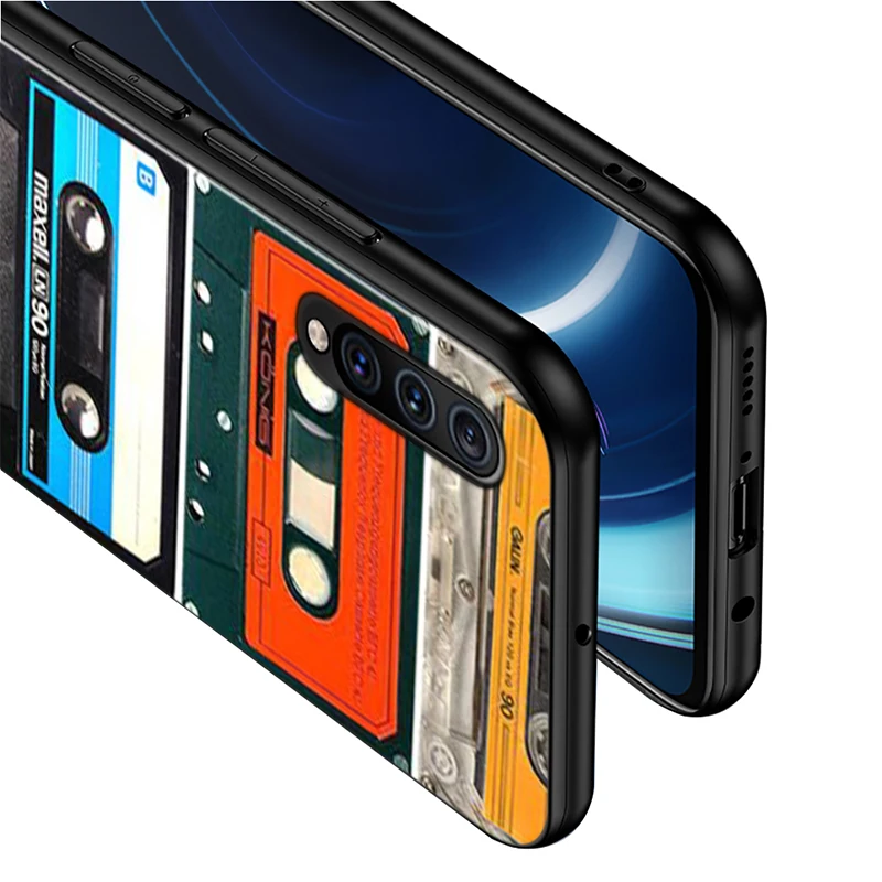 Винтажная магнитная лента кассета задняя крышка для samsung Galaxy A90 A80 A70S A60 A50S A40 A30 A20 A10
