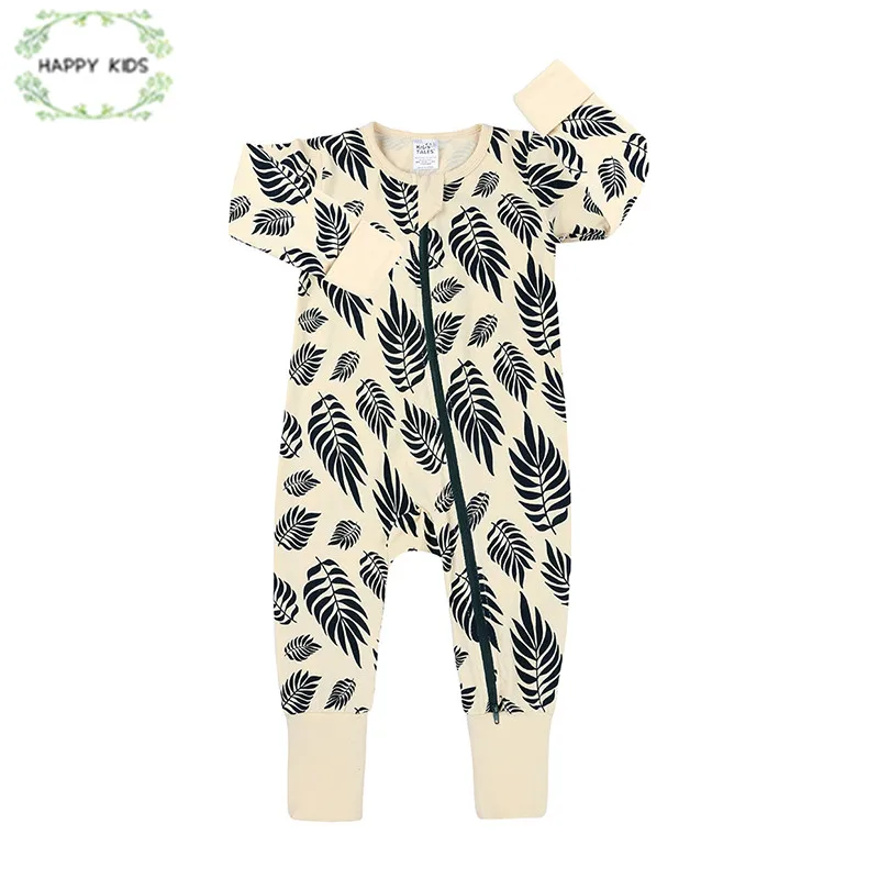

Baby Boy Clothes Girl Jumpsuits Spring Newborn Baby Clothes leaf thin Romper Costume Baby Rompers Infant Boy Clothes DLY490
